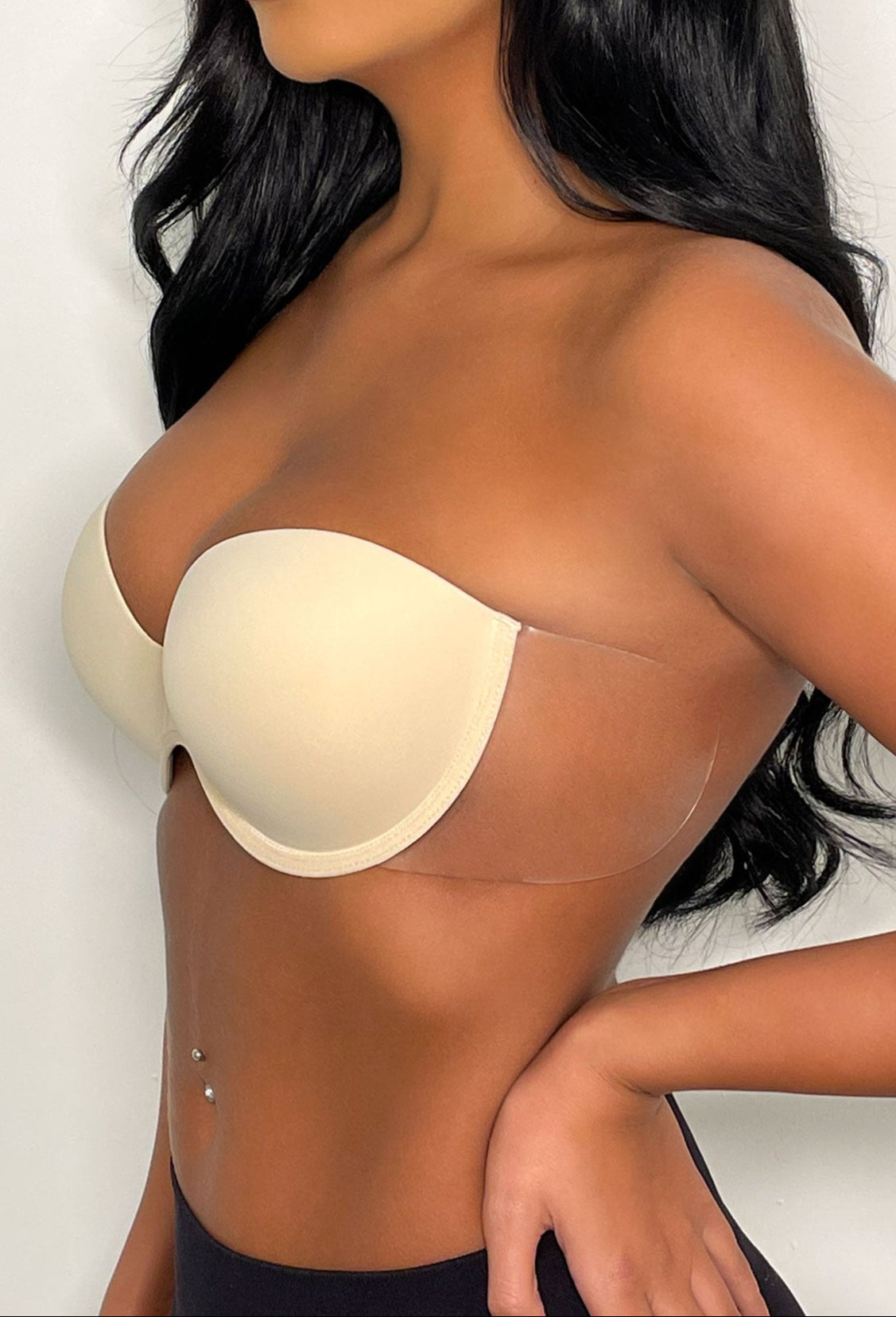 Limitless Beige Stick On Bra