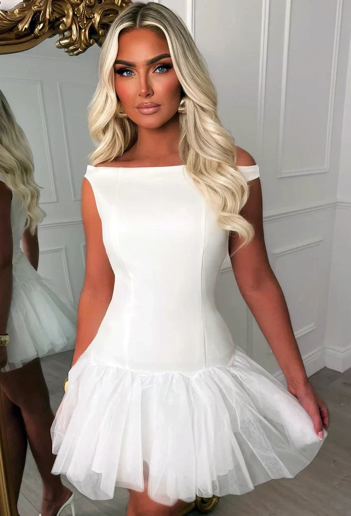 Tulle Love White Ballet Skirt Bottom Dress